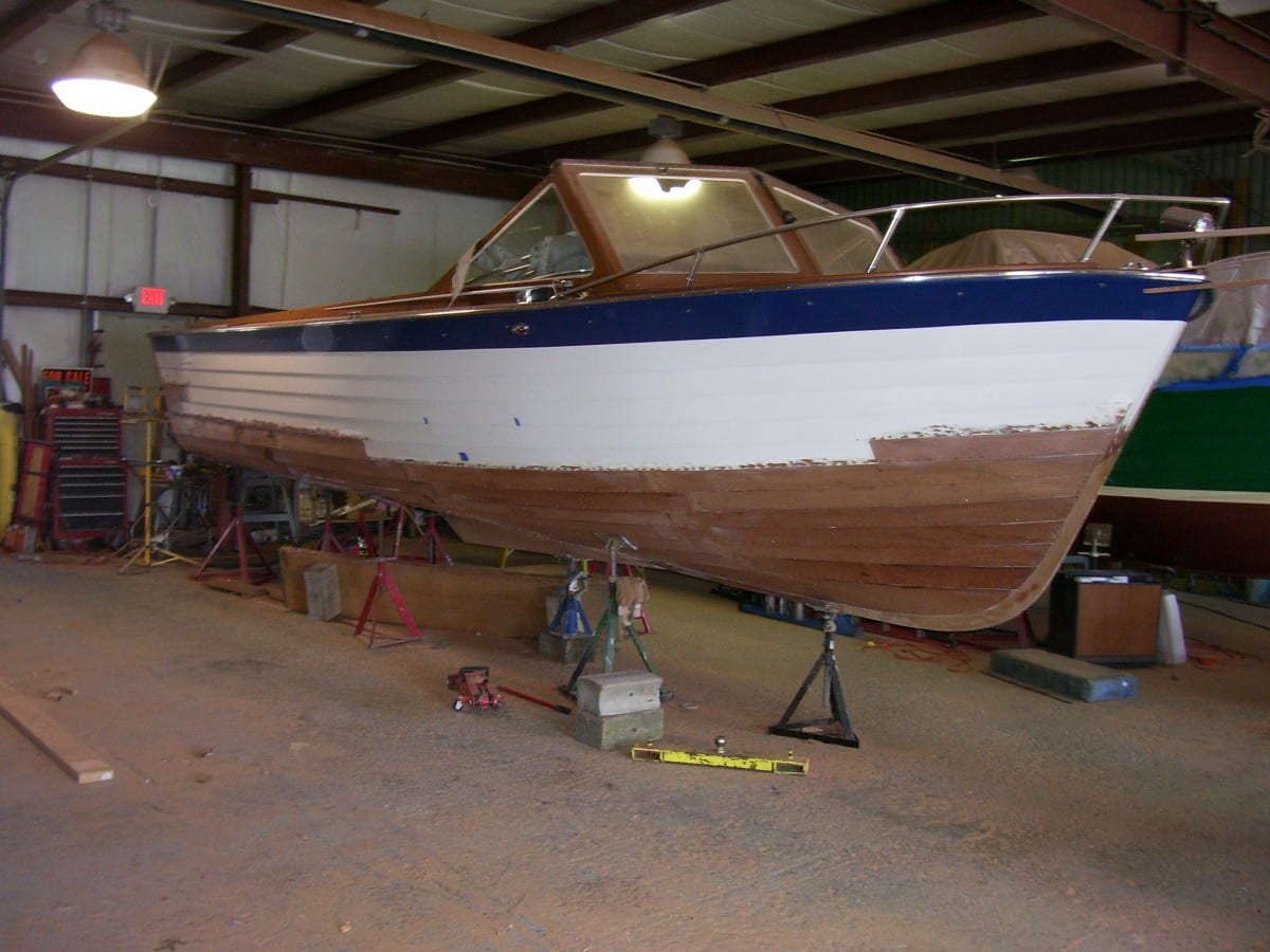 old sailboat restoration